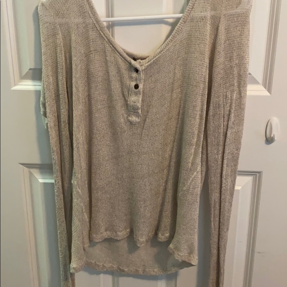 Brandy Melville See-through Long Sleeve